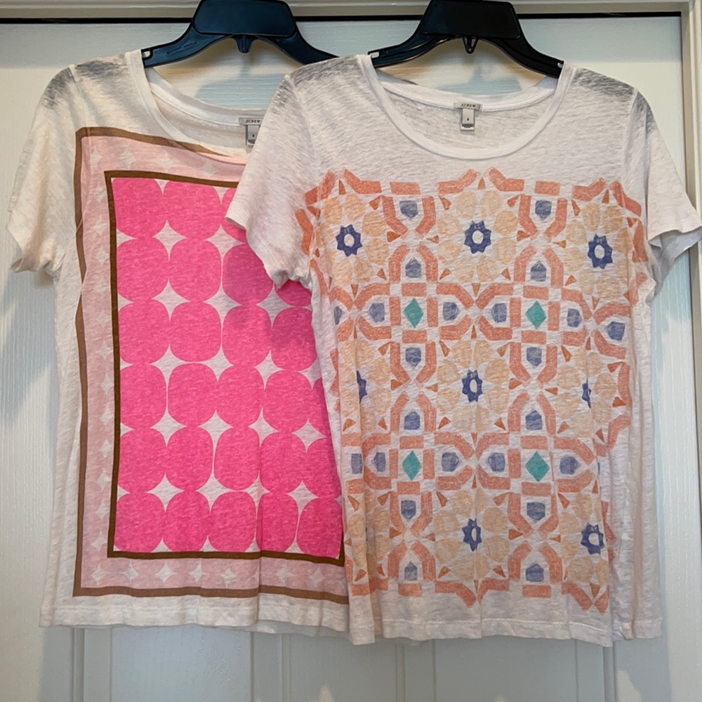 J.Crew Linen Tees